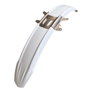 Front Mudguard White with Brace Gas Gas BT91000GG-DBV-1
